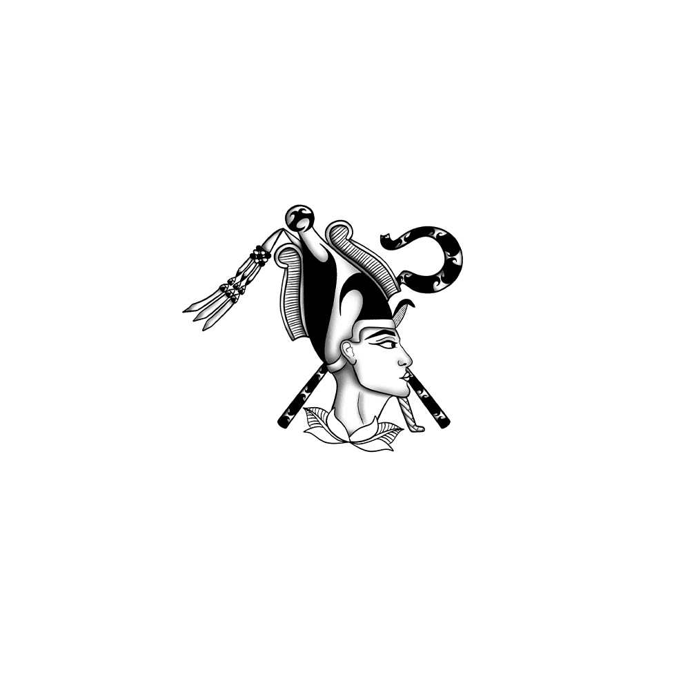 Flash tattoo Osiris